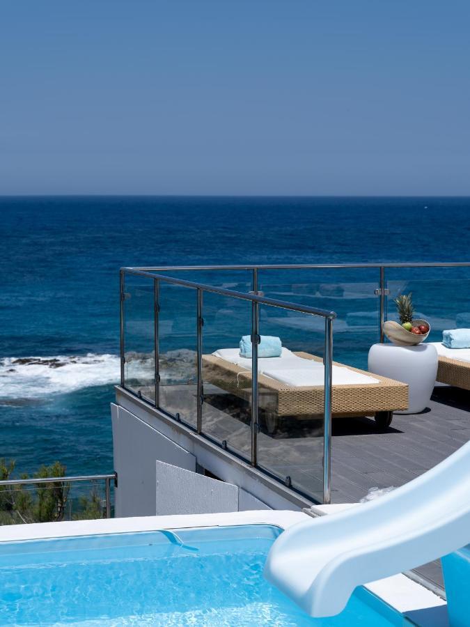 Icarus Luxury Beachfront Villa Gialiskari (Icaria) Exterior foto