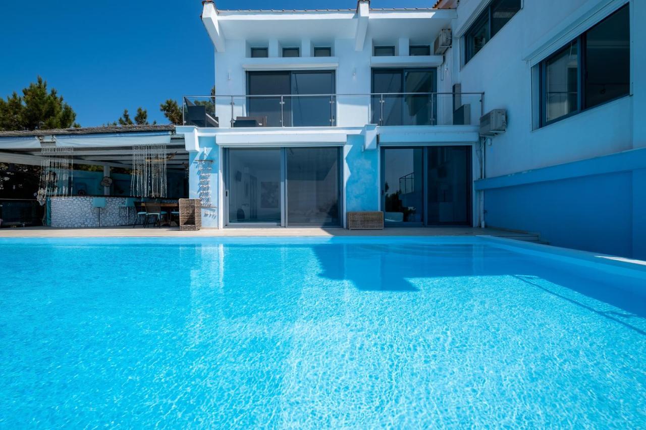 Icarus Luxury Beachfront Villa Gialiskari (Icaria) Exterior foto