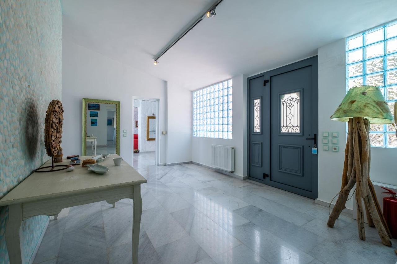 Icarus Luxury Beachfront Villa Gialiskari (Icaria) Exterior foto