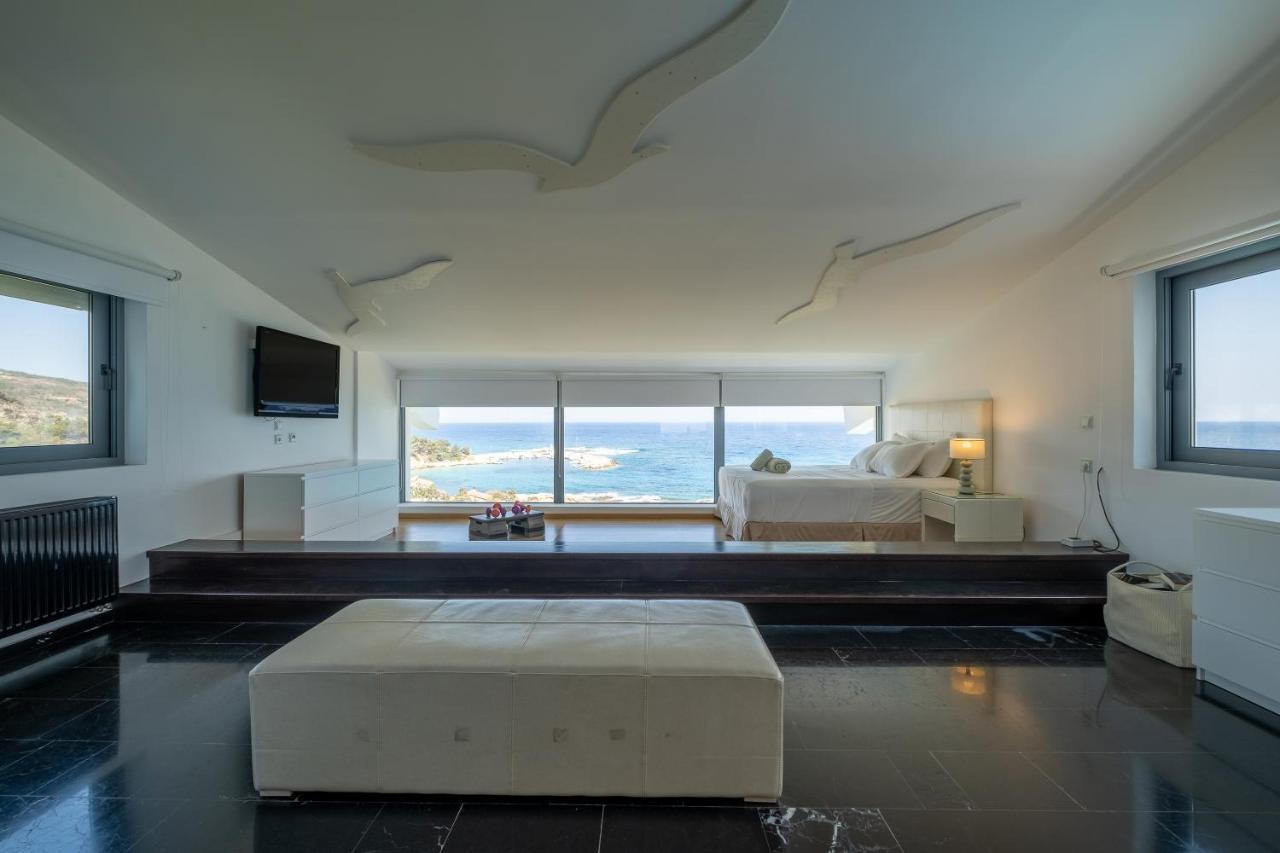 Icarus Luxury Beachfront Villa Gialiskari (Icaria) Exterior foto